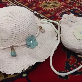 летний шапка с сумочкой