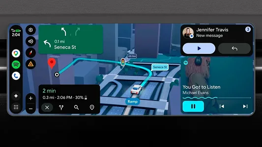 Google анонсировал крупное обновление Android Auto