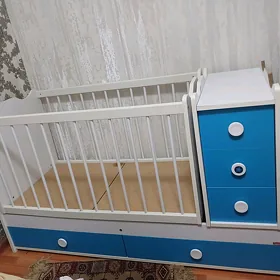 детская кроватка качалка