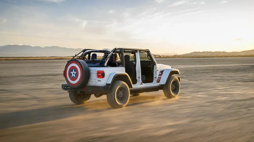 Jeep посвятил спецверсию Wrangler Капитану Америке - img 4