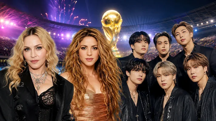 DÇ-2026-nyň finalynyň arakesmesinde Madonna, Şakira we BTS çykyş eder