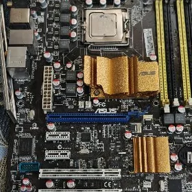 asus plata+Quadro Q8400