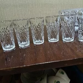 рюмки хрустальные