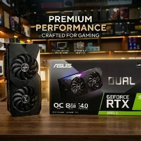 Видеокарта RTX 3060Ti 8gb Asus