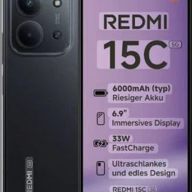 REDMI 15c pamit 128 ram8