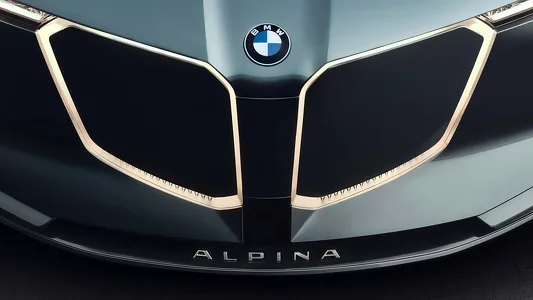 Акулий нос и большие «ноздри»: представлен концепт Vision BMW Alpina