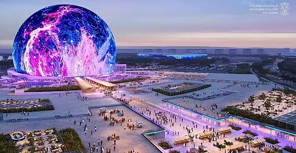 На острове Яс в Абу-Даби построят первый за пределами США комплекс Sphere