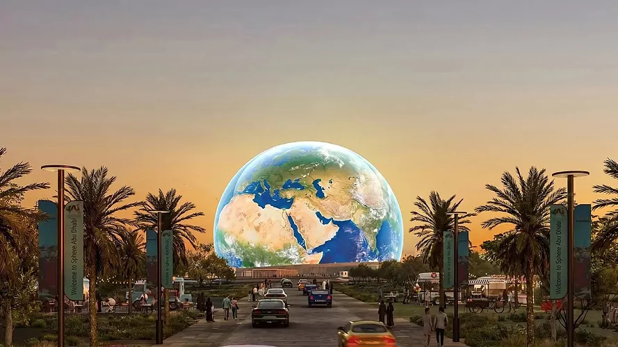 На острове Яс в Абу-Даби построят первый за пределами США комплекс Sphere - img 2