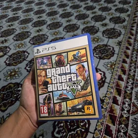 ps5 gta5 oyun disk