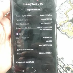 S22 ultra 12/256
