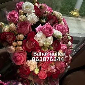 Guller,roza,buket,sowgat