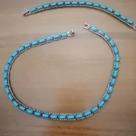 ожерелье серебро