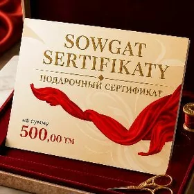  SOWGAT SERTIFIKATLARYNY