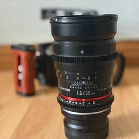 Samyang 35 mm 1.5 cinematic