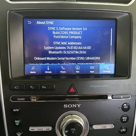 Ford ekran экран