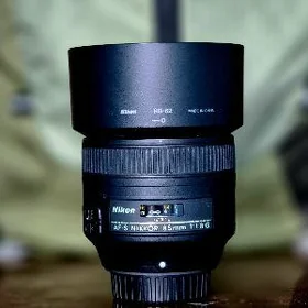 Nikon 85m 1.8 paket 99%