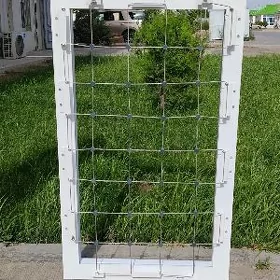 Установка защитной сетки.