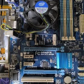 Gigabyte Z77 + i7 3770
