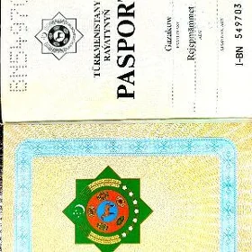 pasport GAZAKOW REJEPMAMMET
