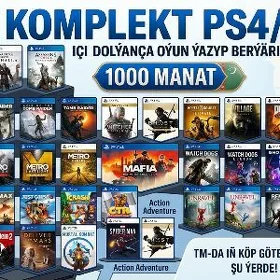 Döwük baha PS4/PS5 OÝUNLAR