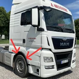 MAN TGA TGX Расширение арок.