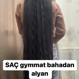 Saç alyan gyzlar