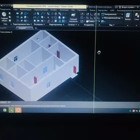 AutoCAD 3D meselesiz