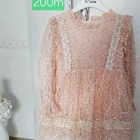 ПЛАТЬЕ КРУЖЕВНОЕ 4-6Л