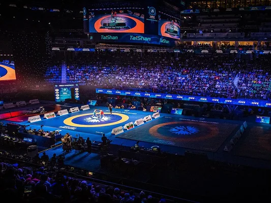 2026-njy ýyldaky göreş boýunça dünýä çempionaty Bahreýnden Astana şäherine geçirildi