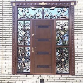 Demir weranda gapy