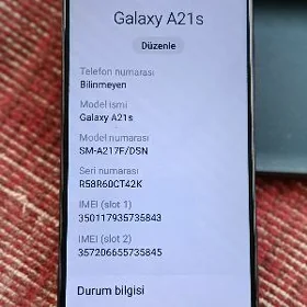 Galaxy a 21s