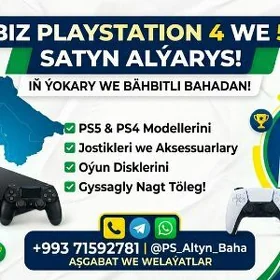 Satyn Alýas Playstation
