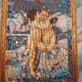 Большая картина ангелы