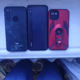 Note 8, iPhone 7, redmi 9a
