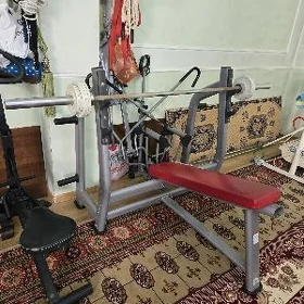 ЖИМ ЛЕЖАК ШТАНГА БЛИНЫ