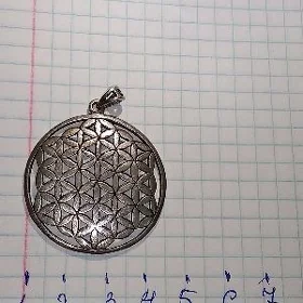 кулон серебро кумыш