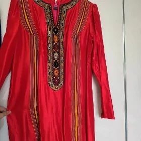Çykyş keteni gyzyl koynek
