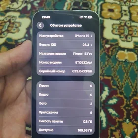 IPhone 15 pro 128