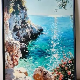 «Ortaýer deňzi landşafty»