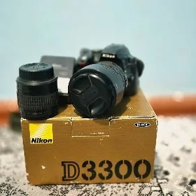 Nikon d3300 +18-105+18-55
