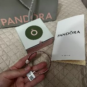 Pandora braslet rozowyý