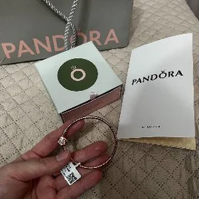 Pandora braslet rozowyý