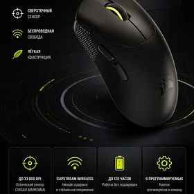 Беспроводная мышь Corsair Sabre V2 Pro