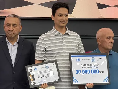 Сапармурат Атабаев вошел в тройку призеров Karshi Open-2026