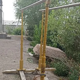 закваской турник и брус