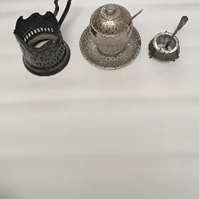 Мельхиор, хрусталь сервис