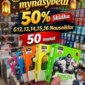 Gurbanlyga 50% Skidka Blutuz