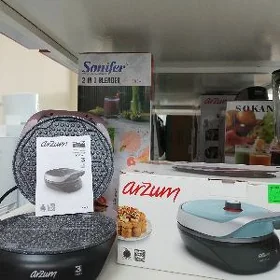 Wafli bişirýän