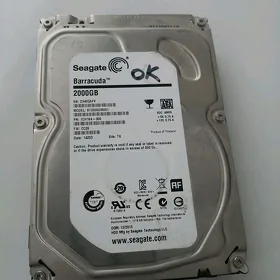 HDD 2TB 100%