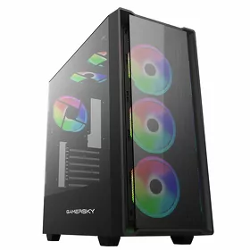 GAMERSKY CASE+4RGB FAN